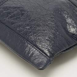 مملوكة مسبقًا حقيبة كلتش بالنسياغا كلاسيك كليب إم أرينا جلد رصاصي