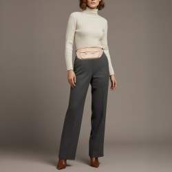 Pre Owned Balenciaga Everyday Pink/Black Leather Belt Bag