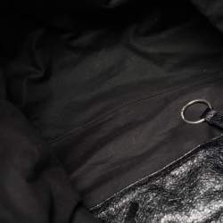 Pre Owned Balenciaga Carry Medium Black Leather Shopper Tote