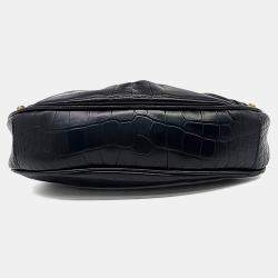 Pre Owned Balenciaga Black Leather Le Cargo Bag XS
