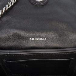 Pre Owned Balenciaga XS Denim Crush Chain Crossbody