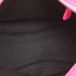 مملوكة مسبقًا Balenciaga Neo Cagole Small Neon Pink Leather Tote