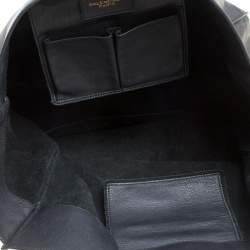 مملوكة مسبقًا Balenciaga Black Leather Papier A4 Tote