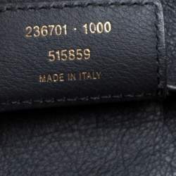 مملوكة مسبقًا Balenciaga Black Leather Papier A4 Tote