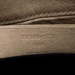 Balenciaga Beige Leather Giant 21 Midday Bag