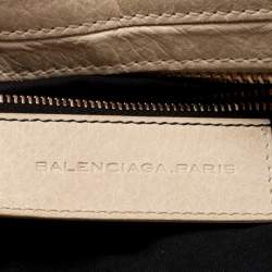 Balenciaga Beige Leather Giant 21 Midday Bag