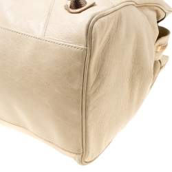 Balenciaga Beige Leather Giant 21 Midday Bag