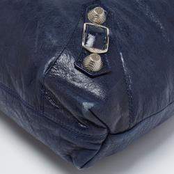 مملوكة مسبقًا Balenciaga Marine Leather GSH Brief Tote