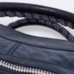 مملوكة مسبقًا Balenciaga Marine Leather GSH Brief Tote