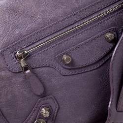 مملوكة مسبقًا Balenciaga Glycine Agneau Leather RSH Neo Folk Messenger Bag