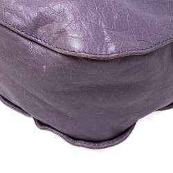 مملوكة مسبقًا Balenciaga Glycine Agneau Leather RSH Neo Folk Messenger Bag