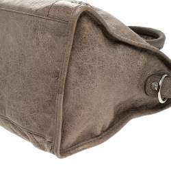 Pre Owned Balenciaga Sandstone Leather Part Time Tote
