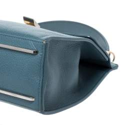 Pre Owned حقيبة بالنسياغا لو دي كارتابل جلد بني بيد علوية