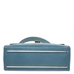 Pre Owned حقيبة بالنسياغا لو دي كارتابل جلد بني بيد علوية