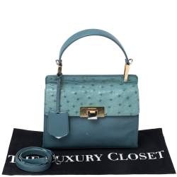 Pre Owned حقيبة بالنسياغا لو دي كارتابل جلد بني بيد علوية