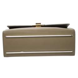 Pre Owned Balenciaga Green Leather Le Dix Cartable Top Handle Bag