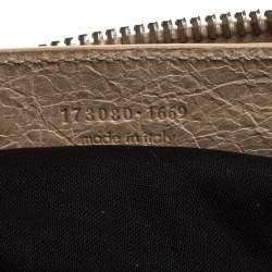 Pre Owned Balenciaga Multicolor Woven Leather GSH Work Tote