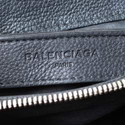 مملوكة مسبقًا حقيبة بالنسيا غا يد علوية لو ديكس كارتابل جلد ونقش تمساح سوادء