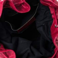 Balenciaga Sang Leather GGH 21 Pompon Hobo