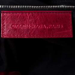 Balenciaga Sang Leather GGH 21 Pompon Hobo