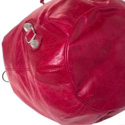 Balenciaga Sang Leather GGH 21 Pompon Hobo