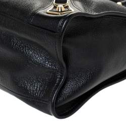 Pre Owned Balenciaga Black Leather RH City Tote