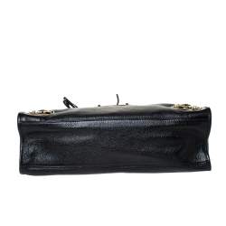 Pre Owned Balenciaga Black Leather RH City Tote