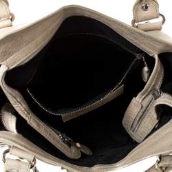 Pre Owned Balenciaga Biege Oryx Leather RSH First Tote