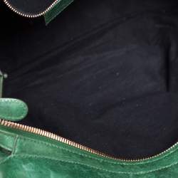 Pre Owned Balenciaga Vert Gazon Lambskin Leather GGH Midday Tote