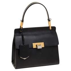 Pre Owned حقيبة بالنسياغا لو دي كارتابل جلد بنفسجي بيد علوية