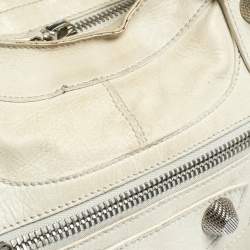 Pre Owned Balenciaga Beige Oryx Leather GSH Part Time Tote