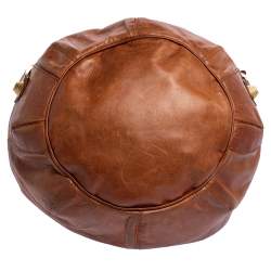Pre Owned Balenciaga Automne Leather GGH Pompon Hobo