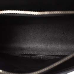 Pre Owned حقيبة بالنسياغا "لو ديكس كارتابل" يد علوية جلد ثعبان و جلد أسود