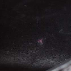 Pre Owned حقيبة بالنسياغا "لو ديكس كارتابل" يد علوية جلد ثعبان و جلد أسود