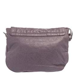 Balenciaga Glycine Agneau Leather RSH Neo Folk Messenger Bag