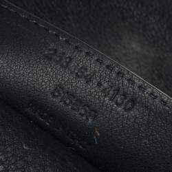 Pre Owned Balenciaga Bleu Obscur Leather Milkyway Papier Messenger Bag