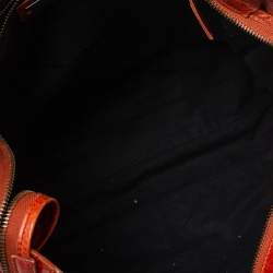 Pre Owned Balenciaga Vermillon Leather Classic City RH Tote