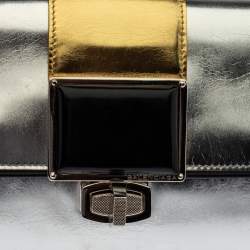 Pre Owned Balenciaga Multicolor Leather Cherche Clutch