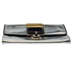 Pre Owned Balenciaga Multicolor Leather Cherche Clutch