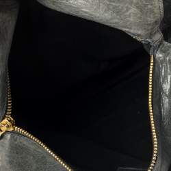 Balenciaga Anthracite Leather GGH Brief Bag