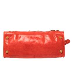 Pre Owned Balenciaga Rouge Leather GGH Part Time Tote
