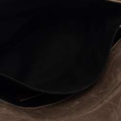 Pre Owned Balenciaga Beige/Blue Leather Luna Clutch