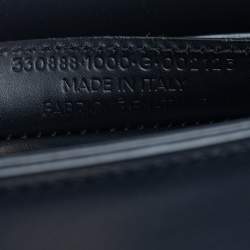 Pre Owned Balenciaga Black Leather Le Dix Cartable Top Handle Bag
