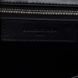 Pre Owned Balenciaga Black Leather Le Dix Cartable Top Handle Bag