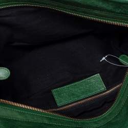 Pre Owned Balenciaga Pommier Leather GGH Midday Bag