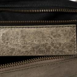 Pre Owned حقيبة ساتشل بالنسياغا تويغي RH جلد دولما