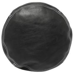 مملوكة مسبقًا حقيبة هوبو بالنسياغا اير جلد أسود