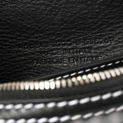 مملوكة مسبقًا حقيبة هوبو بالنسياغا اير جلد أسود