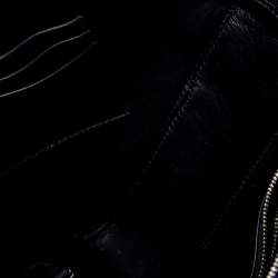 Balenciaga Blue Leather Triangle Electric Duffle Bag