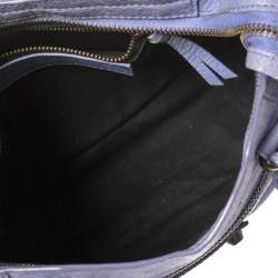 Pre Owned Balenciaga Glycine Leather Mini Classic City Bag